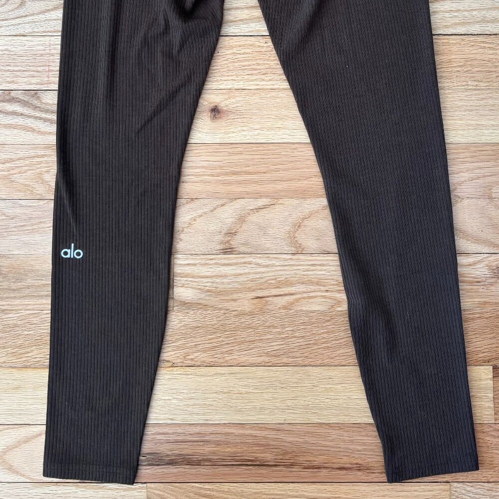 Alo Ribbed High-Waist 7/8 Blissful Legging